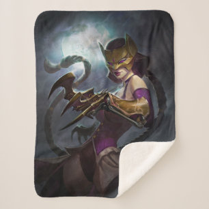 Manta Sherpa Ilustracion Infinito de Crisis Gaslight Catwoman