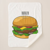 Ilustracion personalizado Hamburger