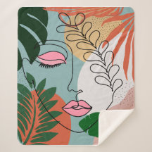 Ilustracion tropical Boho Natural