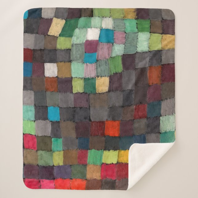Manta Sherpa Imagen de May | Paul Klee | (Anverso)