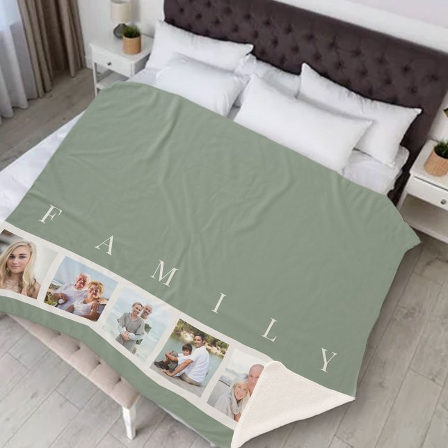 Manta Sherpa Imagen de Personalizado de Collage de fotos de ley (Subido por el creador)