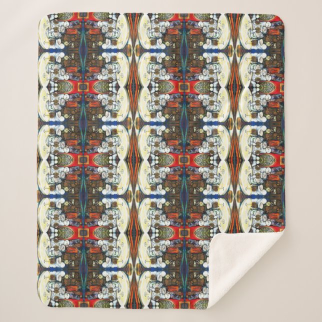 Manta Sherpa Impermeable por el desafío (Anverso)