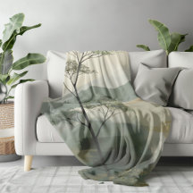 Impresión de arte místico japonés en muros