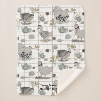 Manta Sherpa Impresión de Haute Couture