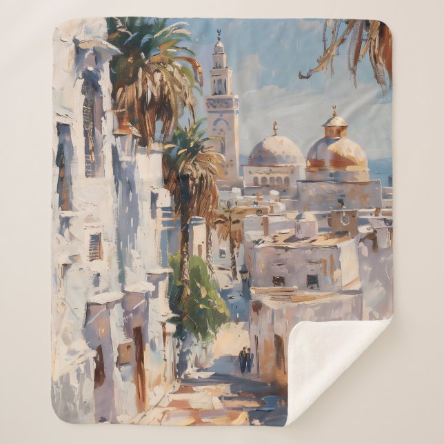 Manta Sherpa Impressionist picture of Tuni (Anverso)