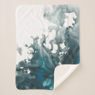 Manta Sherpa Indigo Tempest