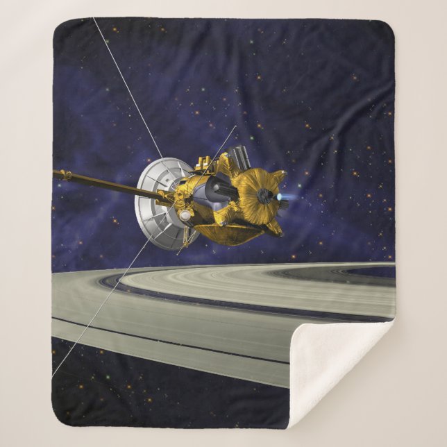 Manta Sherpa Inserción de órbita saturada de Cassini (Anverso)