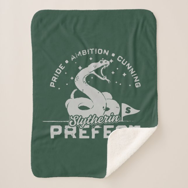 Manta Sherpa Insígnia de Prefecto de SLYTHERIN™ (Anverso)