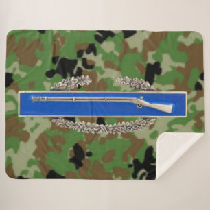 MANTA SHERPA INSIGNIA DEL COMBATE INFRANTRYMAN (CIB)