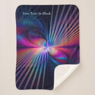 Manta Sherpa Iridescencia estructural