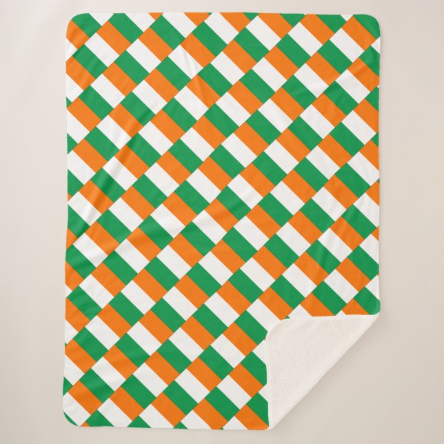 Manta Sherpa Irlanda (Anverso)