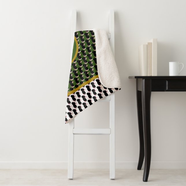 Manta Sherpa Irresistible Crema De Hielo Fundido Macha Sprinkle (In situ)