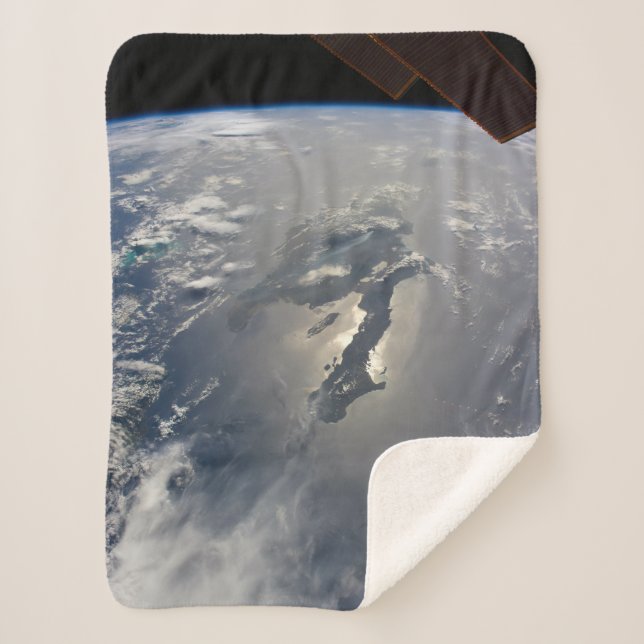 Manta Sherpa Isla De La Española Con Sunglin (Anverso)