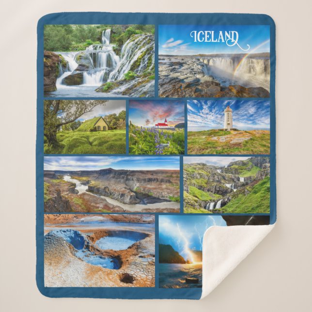 Manta Sherpa Islandia (Anverso)