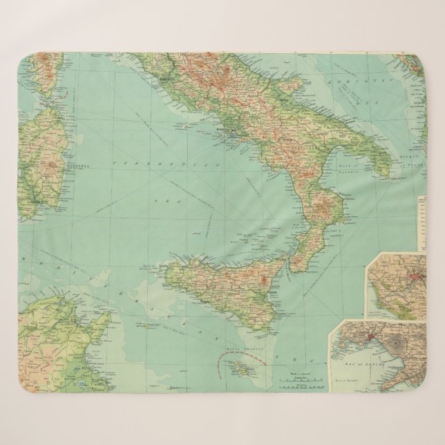 Manta Sherpa Italia meridional 5 (Anverso (horizontal))