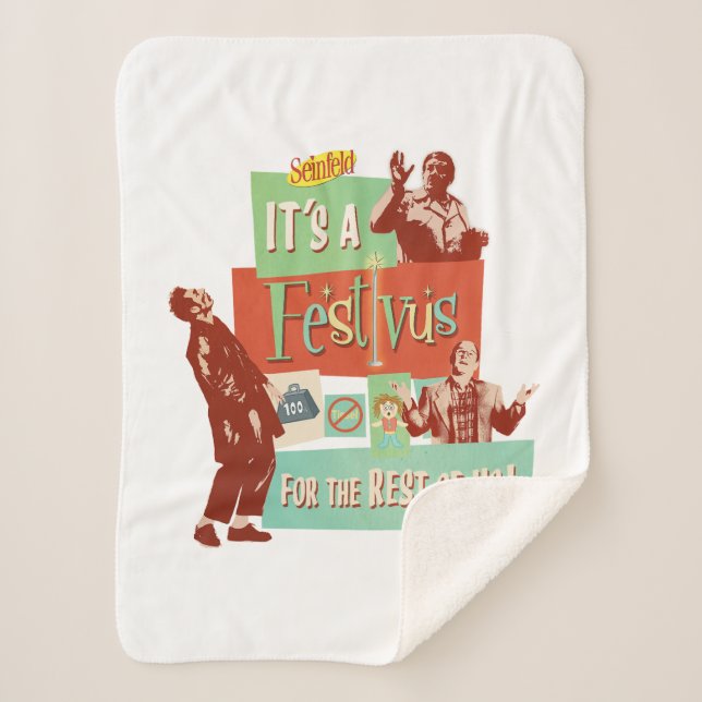 Manta Sherpa It's a Festivus for the Rest of Us (Anverso)