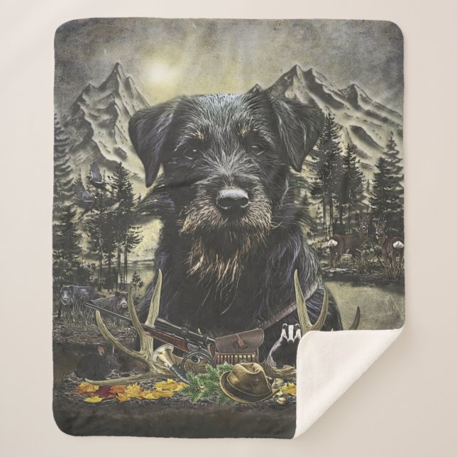 Manta Sherpa Jagdterrier - perro de caza versátil (Anverso)