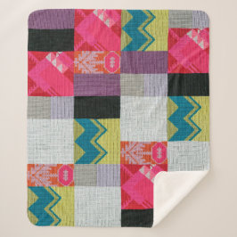 Manta Sherpa Jardín de flores de Dada | Sophie Taeuber-Arp |