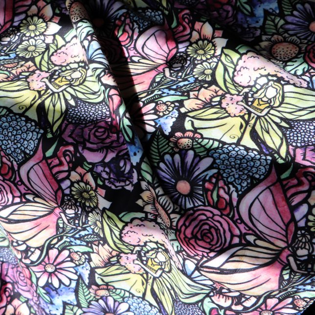 Manta Sherpa Jardín de hadas Jardines de flores Flower Gardens  (Subido por el creador)