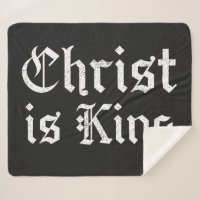Jesucristo es Rey Arte Grunge Gothic Blackletter