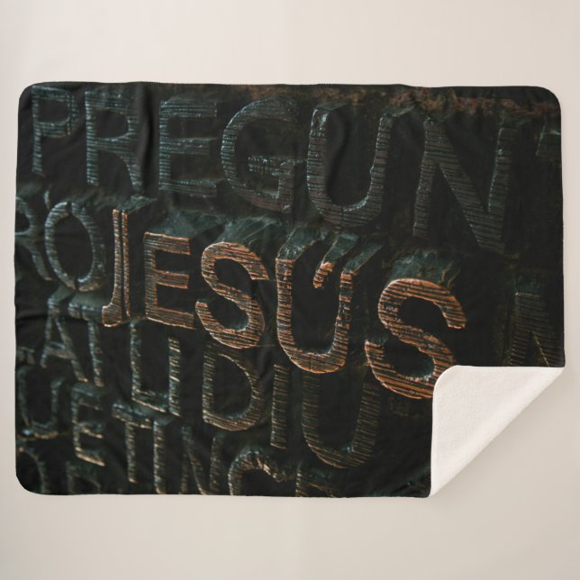 MANTA SHERPA JESUS (Anverso (horizontal))