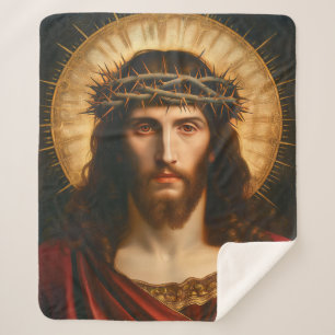 Manta Sherpa Jesús   Arte religioso cristiano