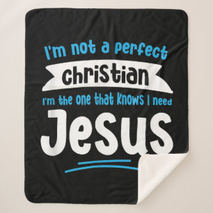 Manta Sherpa Jesús Hombres Mujeres Niños Divertidos Biblias Cri