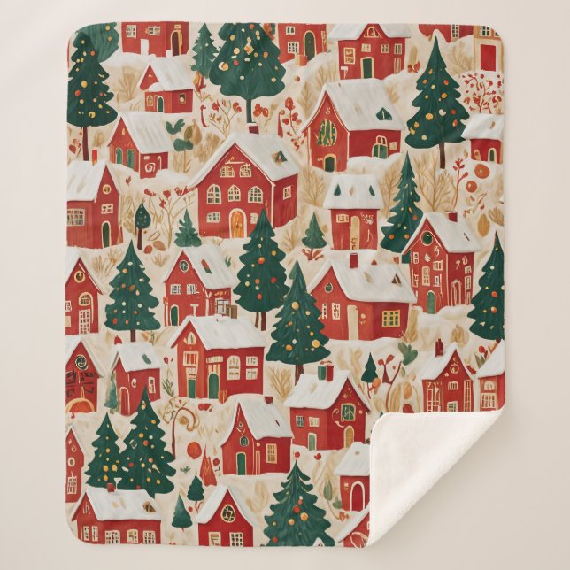 Manta Sherpa Jingle Bell Jubilee (Anverso)