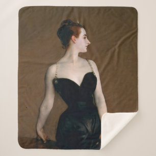 Manta Sherpa John Singer Sargent Madame X Classic Retrato