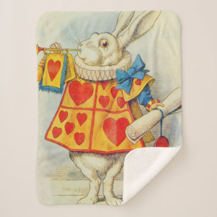 Manta Sherpa John Tenniel   El Conejo Blanco