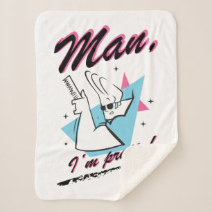 Manta Sherpa Johnny Bravo - Man I m Retro Graphic