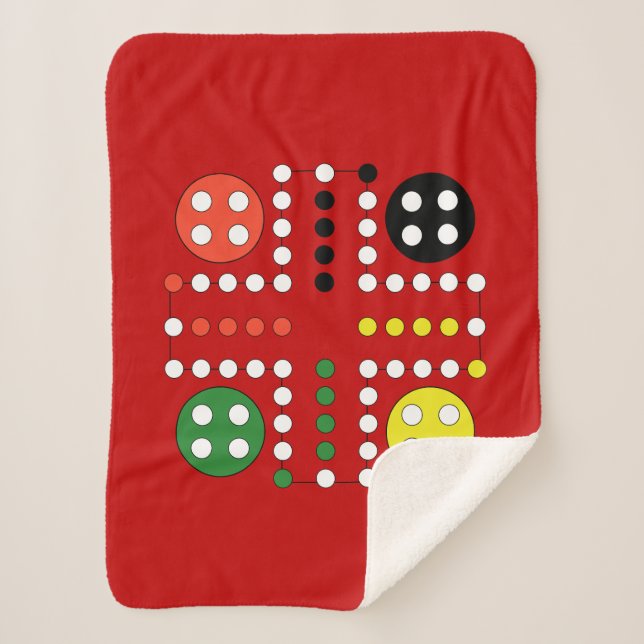 Manta Sherpa Juego interactivo Sherpa Blanket Oh juego de mesa  (Anverso)