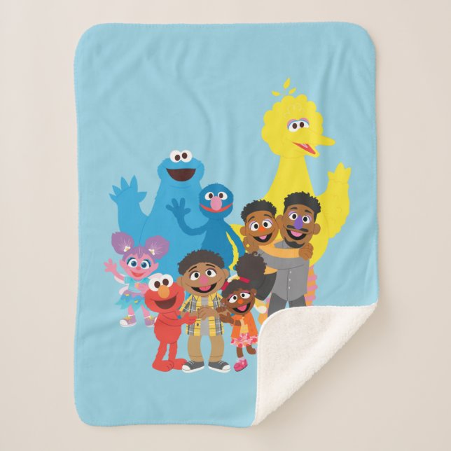 Manta Sherpa Juntémonos (Anverso)