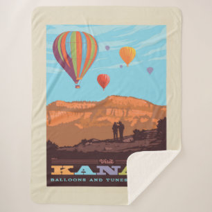 Manta Sherpa Kanab, Utah   Globos Y Tunes