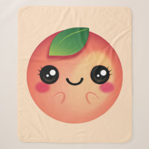 Manta Sherpa Kawaii Peach