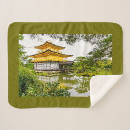 Manta Sherpa Kinkaku-ji, el pabellón dorado, Kioto