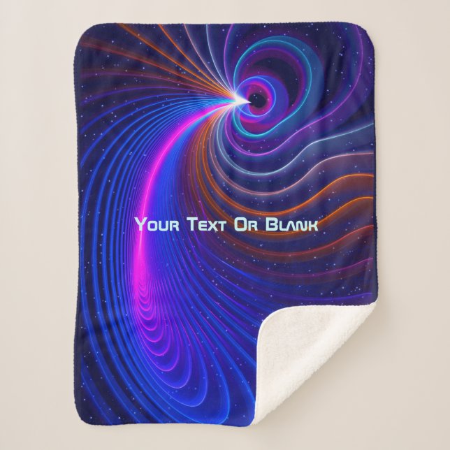 Manta Sherpa La curvatura del espacio (Anverso)