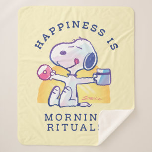 Manta Sherpa La felicidad es rituales matutinos
