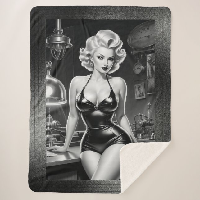 Manta Sherpa La hermosa mirada de la ciencia de Xzendor7 (Anverso)