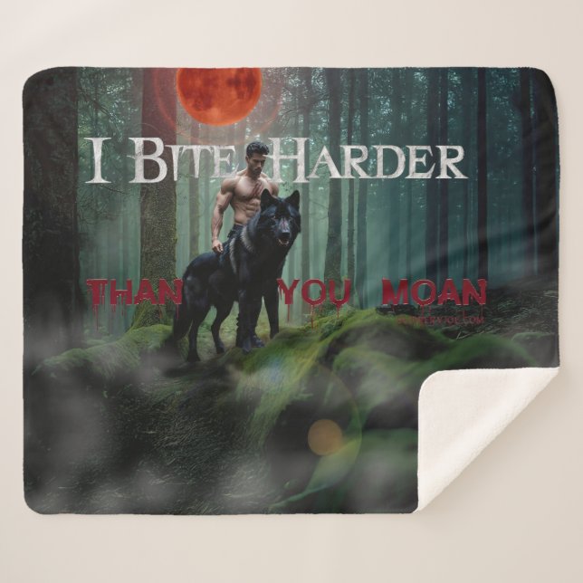 Manta Sherpa La mística atmósfera de SlipperyJoe al estilo de H (Anverso (horizontal))