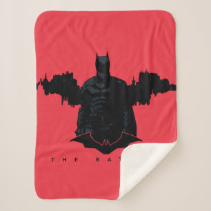 Manta Sherpa La silueta de Batman Gotham