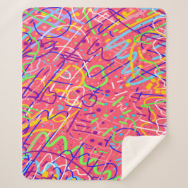 Manta Sherpa La vida es un Fiesta