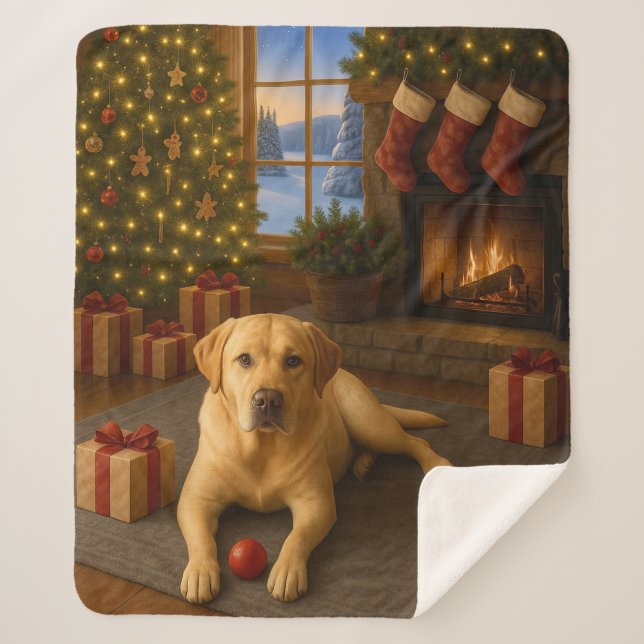 Manta Sherpa Labrador  (Anverso)