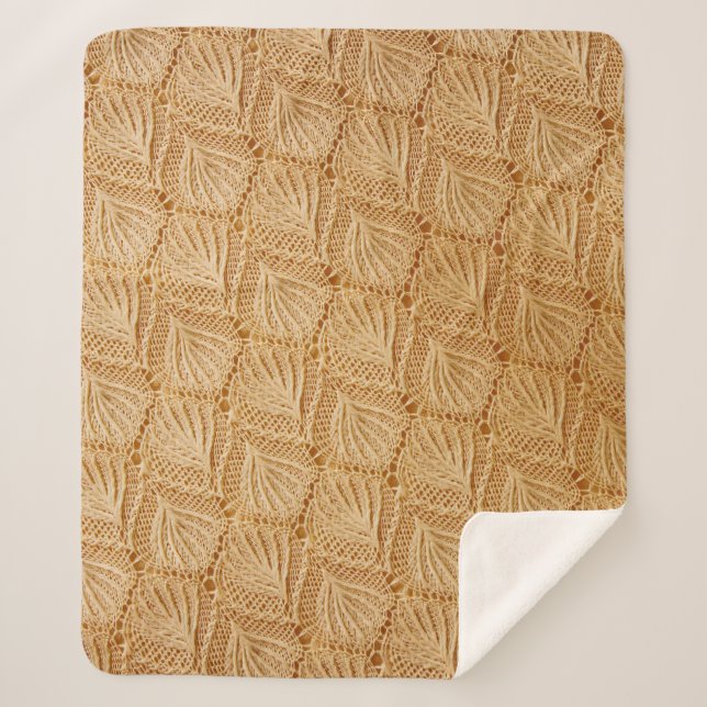 Manta Sherpa lace fabric textures (Anverso)