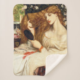 Manta Sherpa Lady Lilith (Belleza asombrosa con el cabello larg