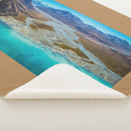 Manta Sherpa Lago Tekapo y Alpes del Sur, Nueva Zelandia