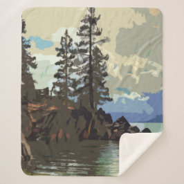 Manta Sherpa Lake Tahoe Sherpa Blanket