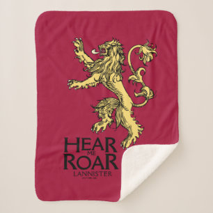 Manta Sherpa Lannister Sigil - Escúchame Roar