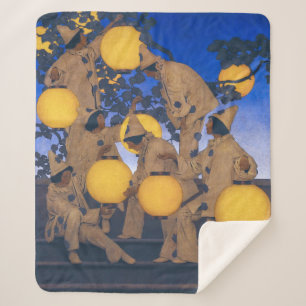 Manta Sherpa Lantern Bearers   Maxfield Parrish  