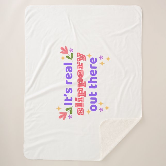 Manta Sherpa Large Sherpa Blanket Best Chirps Hockey (Anverso)